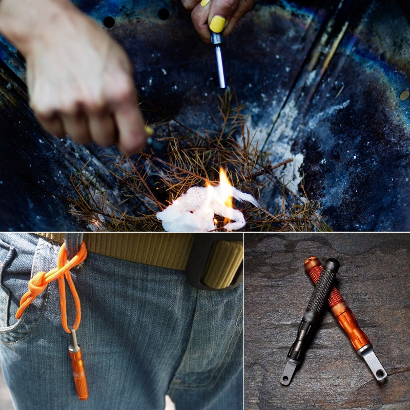 Fire Starter Flint - 2PCS Multifunctional Flint Waterproof Emergency Portable