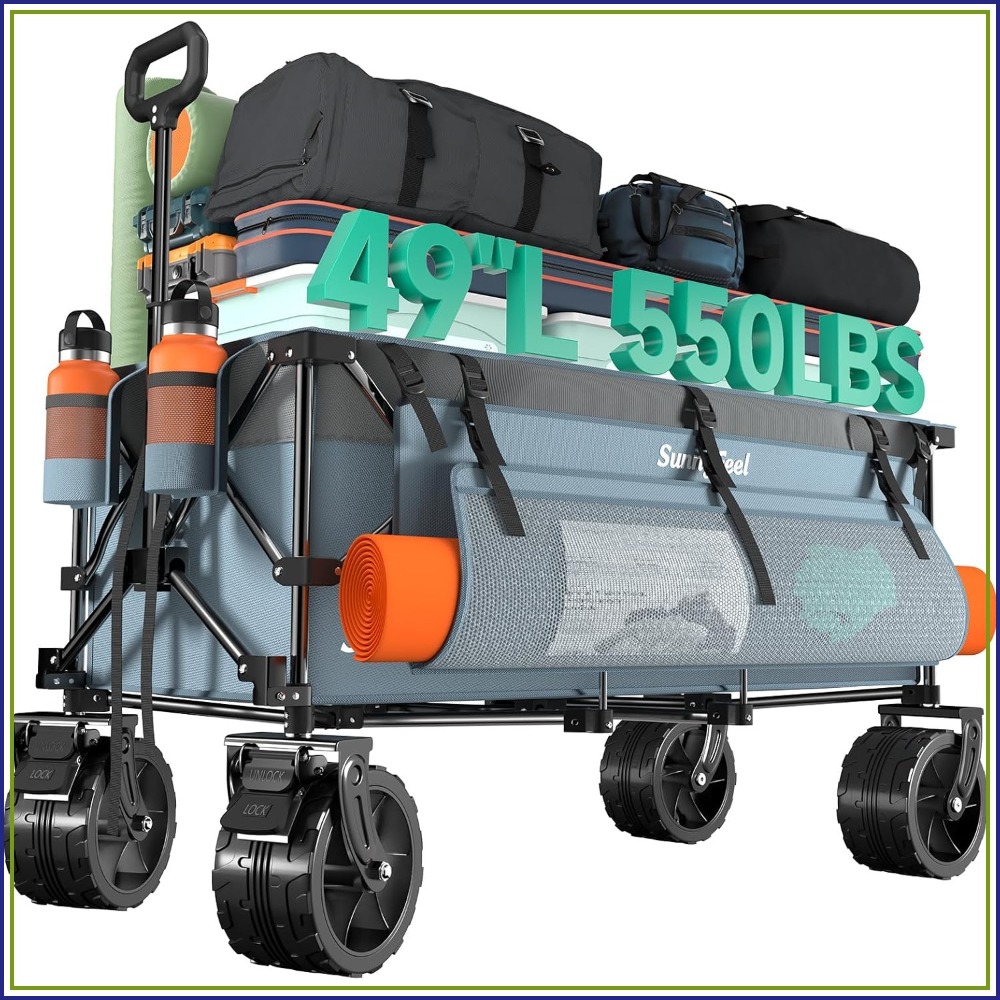Outdoor Activities In Camping - 550LBS Heavy Duty Extra Long Foldable