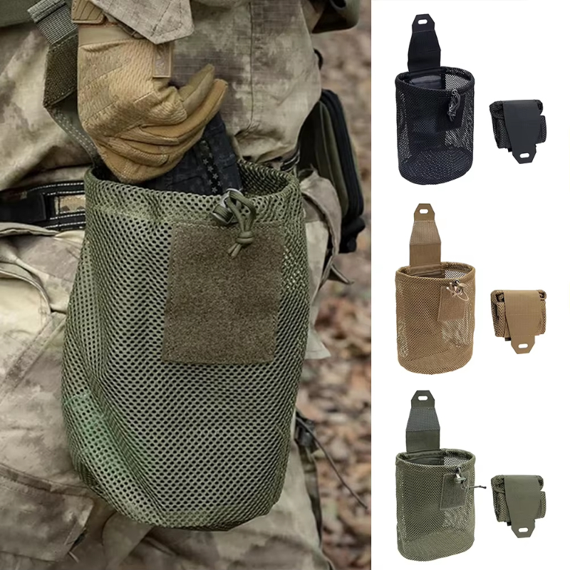 Outdoor Camping Magazine - Nylon New Roll-Up Mesh Dump Pouch