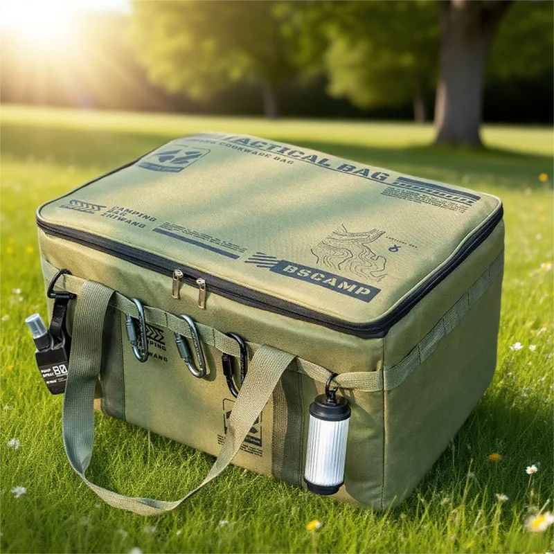 Outdoor Camping Ute - Tactical Camping Cookware Storage Bag 30L