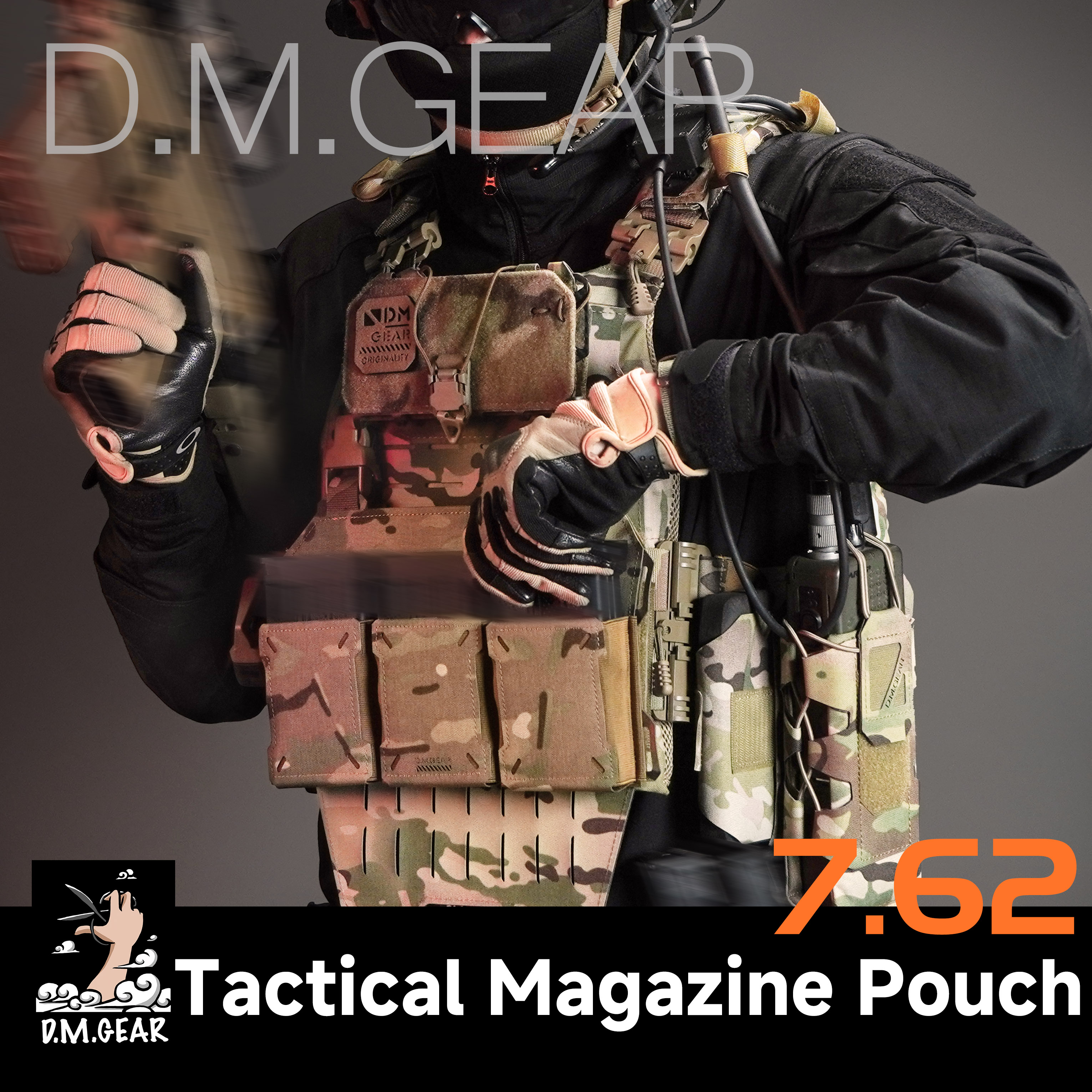 Outdoor Camping Magazine - DMGEAR Tactical Triple Magazine Pouch Mag