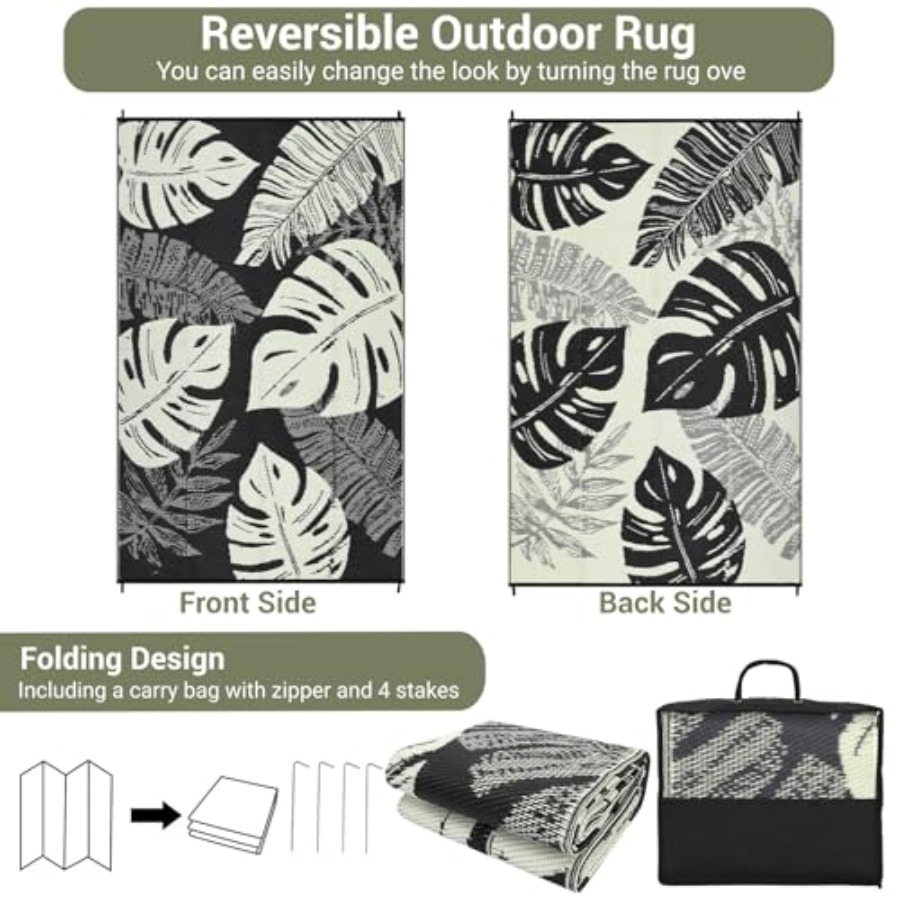 Outdoor 8x10 Waterproof Revers – Outdoor Camping Rugs 8X10 Bewertung und Preis