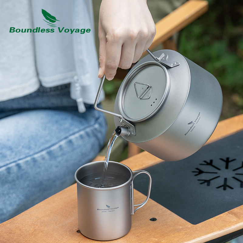 Boundless Voyage Titanium Kett – Outdoor Camping Kettle Bewertung und Preis