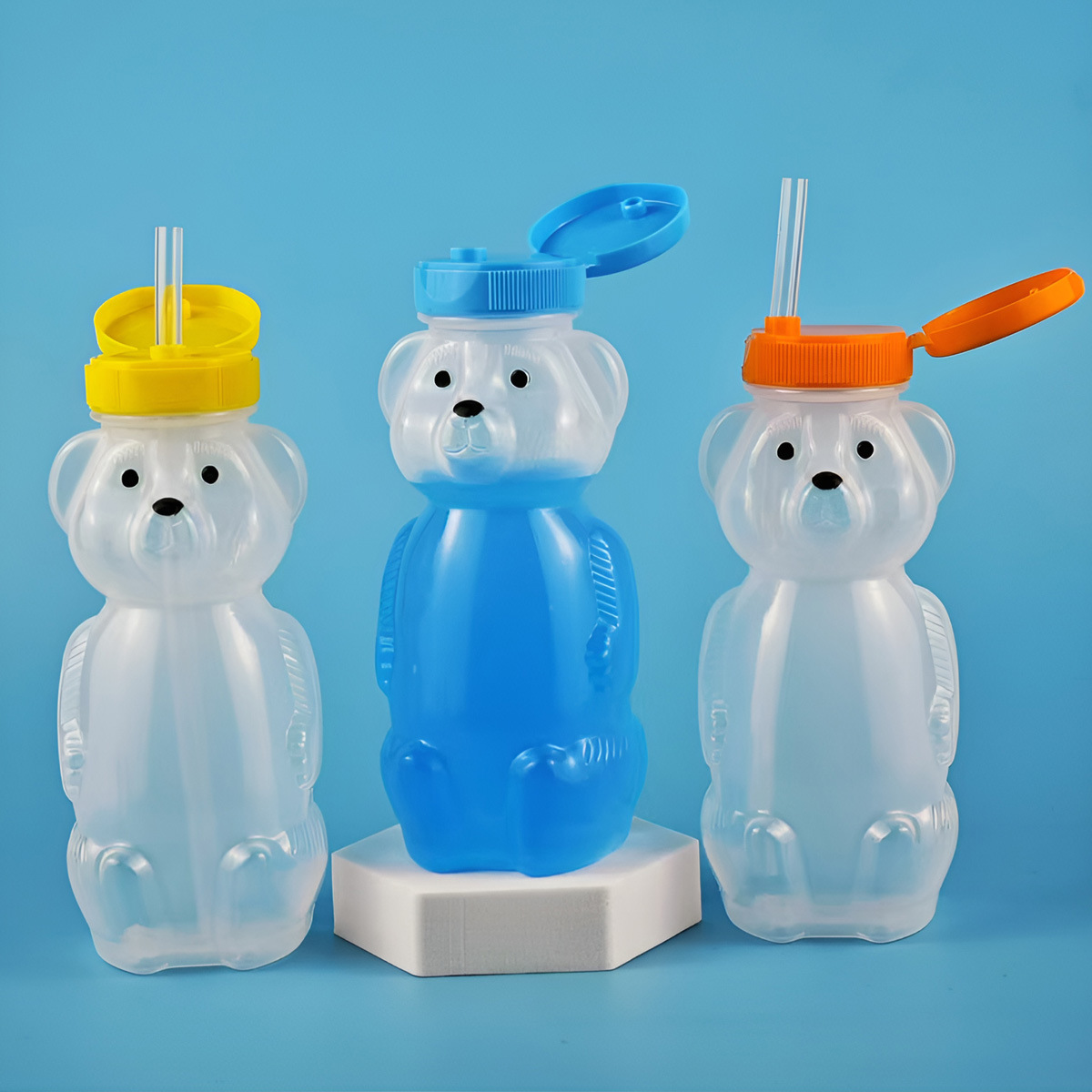 Cute Bear Shaped Bottle Plasti – Bear Canister Bewertung und Preis