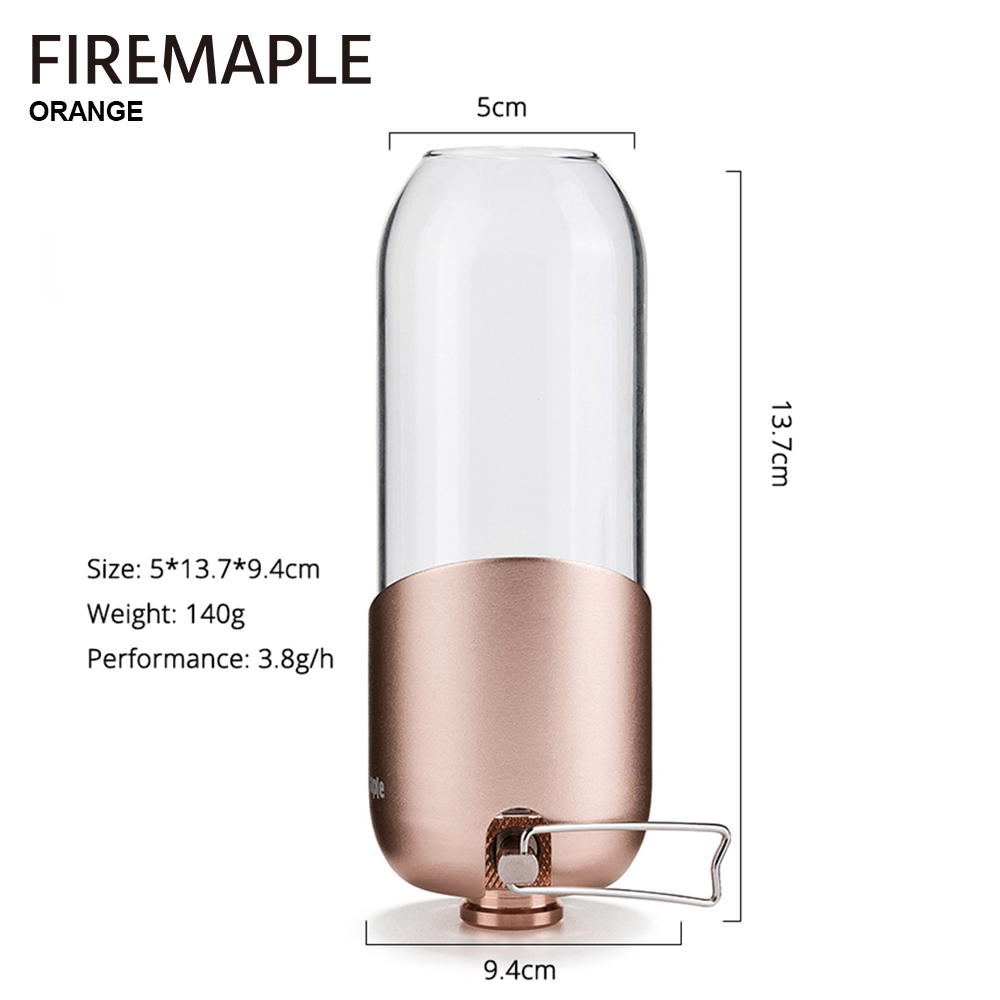 Fire Maple Orange Gas Lantern  – Outdoor Camping Heater For Tent Bewertung und Preis