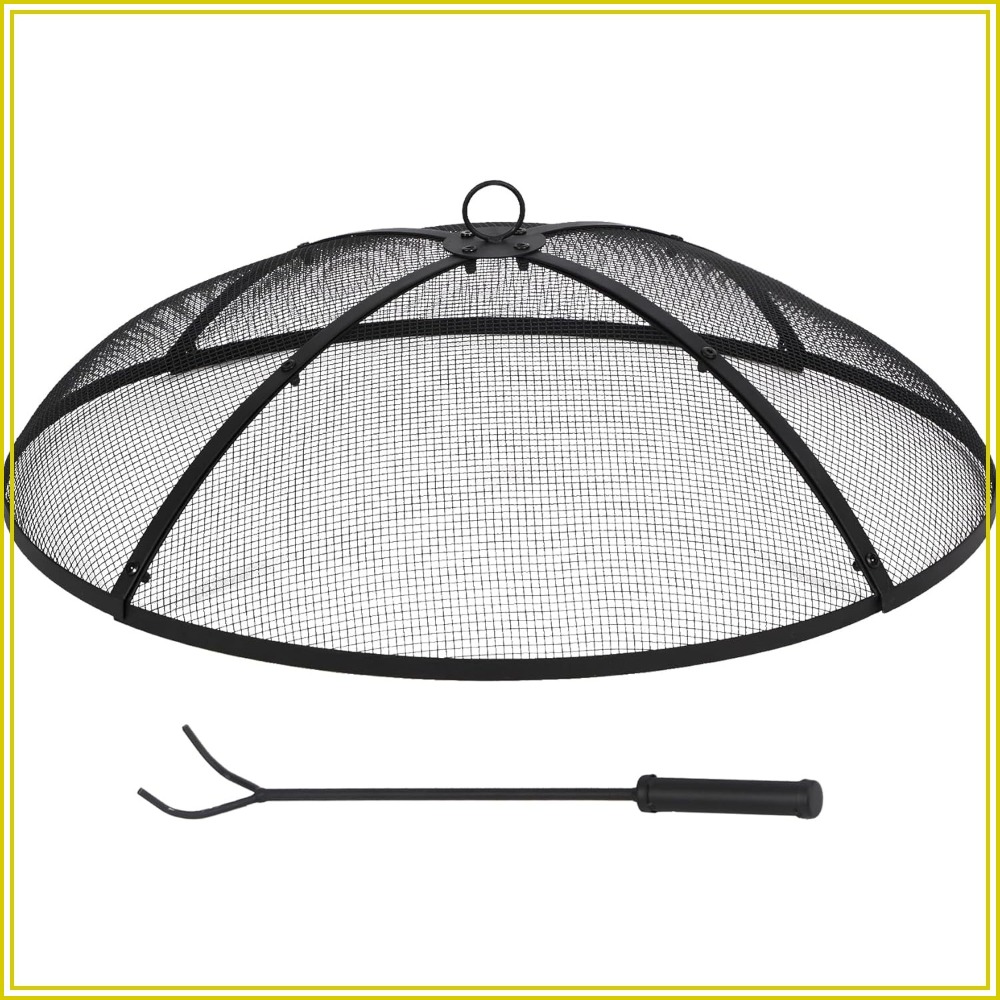 30 Inch Fire Pit Screen with H – Outdoor Camping Fire Pit Bewertung und Preis