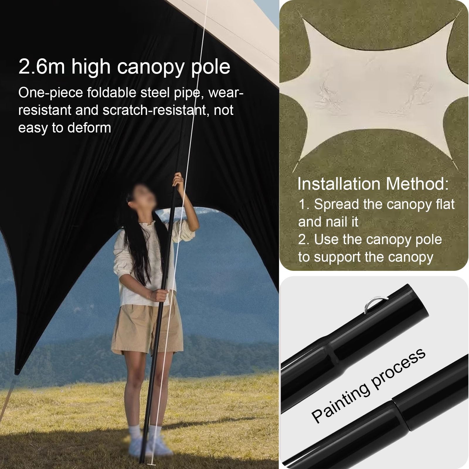 360 Sun Protection Canopy Tent – Outdoor Camping Ute Bewertung und Preis