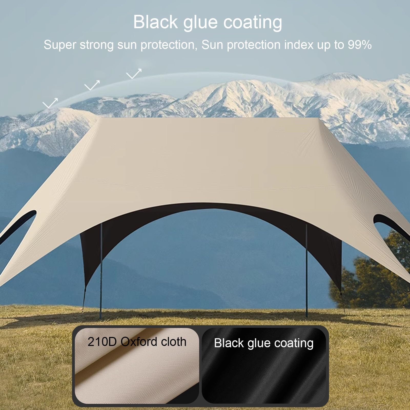 360 Sun Protection Canopy Tent – Outdoor Camping Ute Bewertung und Preis