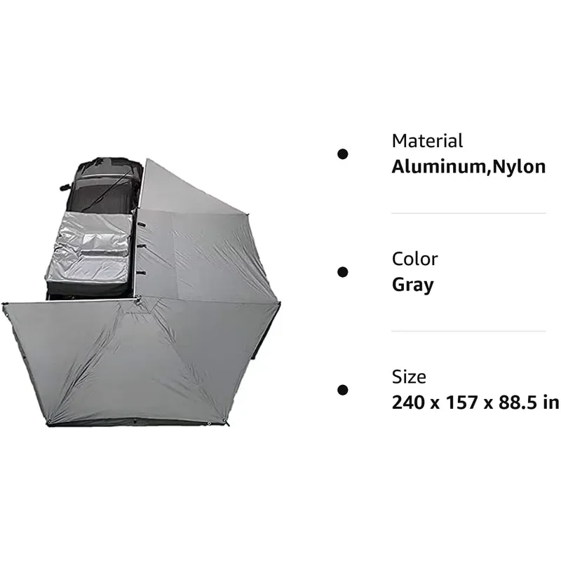Awnlux 270 Degree Car Side Awn – Outdoor Camping Bewertung und Preis