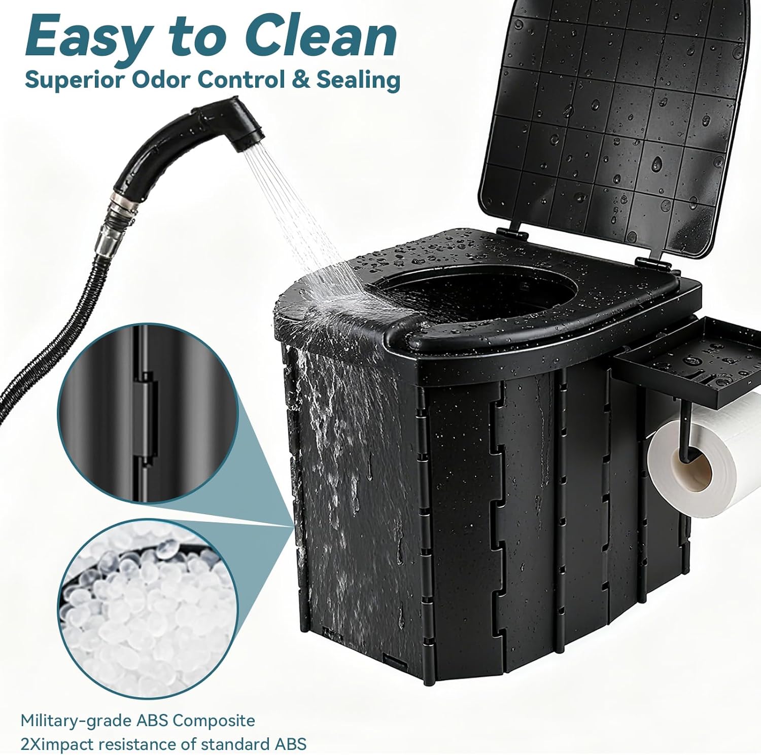 Portable Folding Toilet, Trave – Outdoor Camping Van Bewertung und Preis
