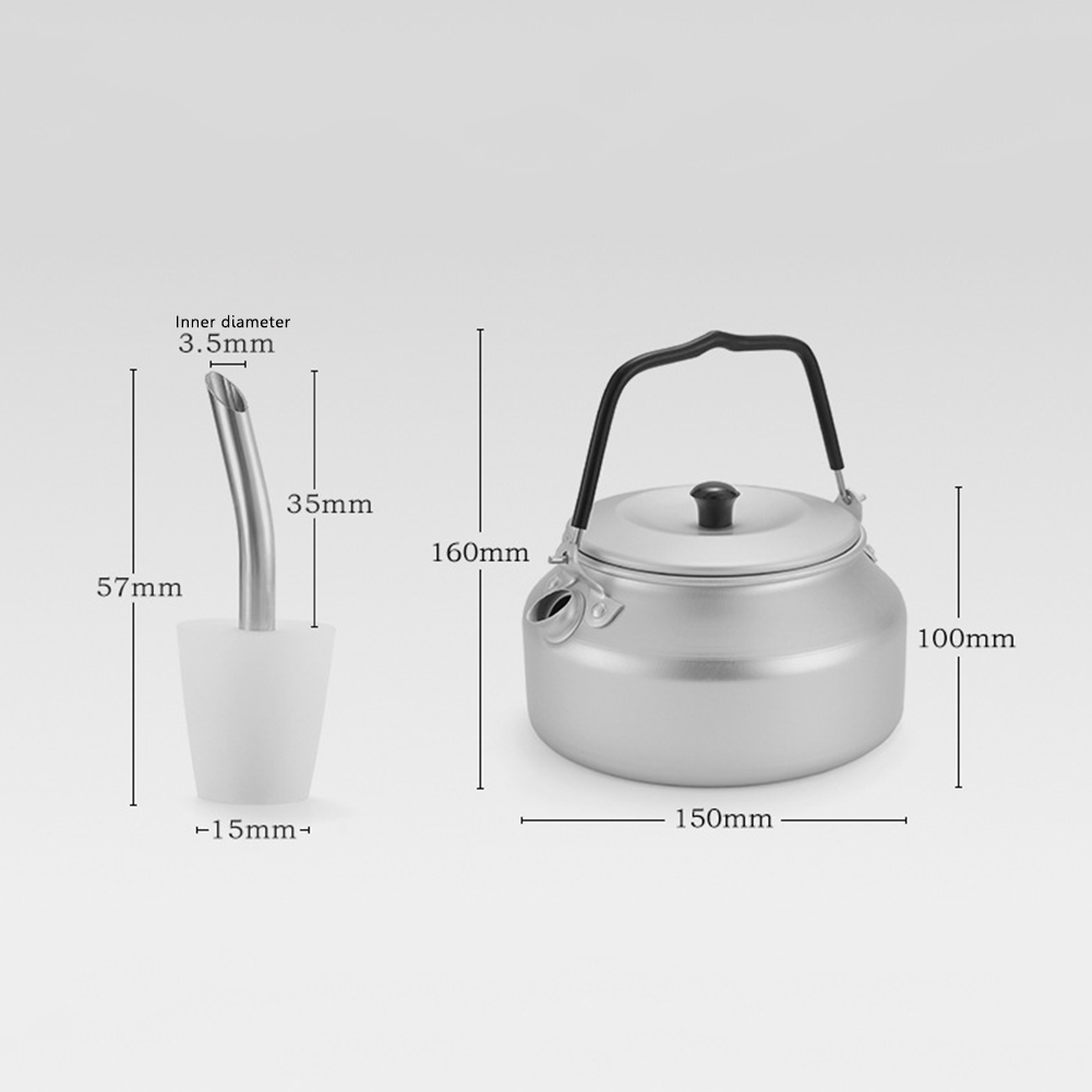 800ml Outdoor Portable Teapot  – Outdoor Camping Kettle Bewertung und Preis
