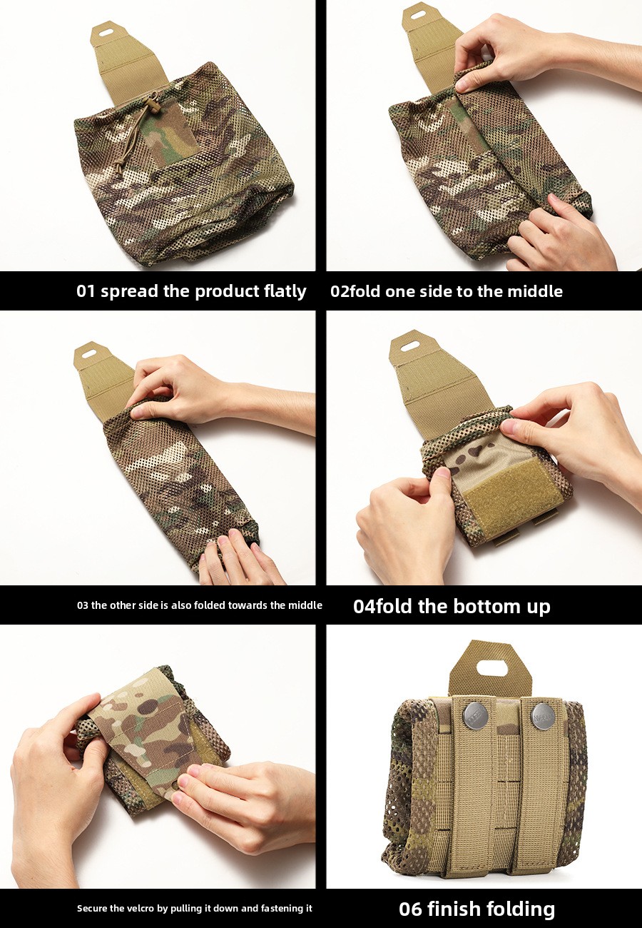 Roll-Up Mesh Dump Pouch Magazi – Outdoor Camping Magazine Bewertung und Preis