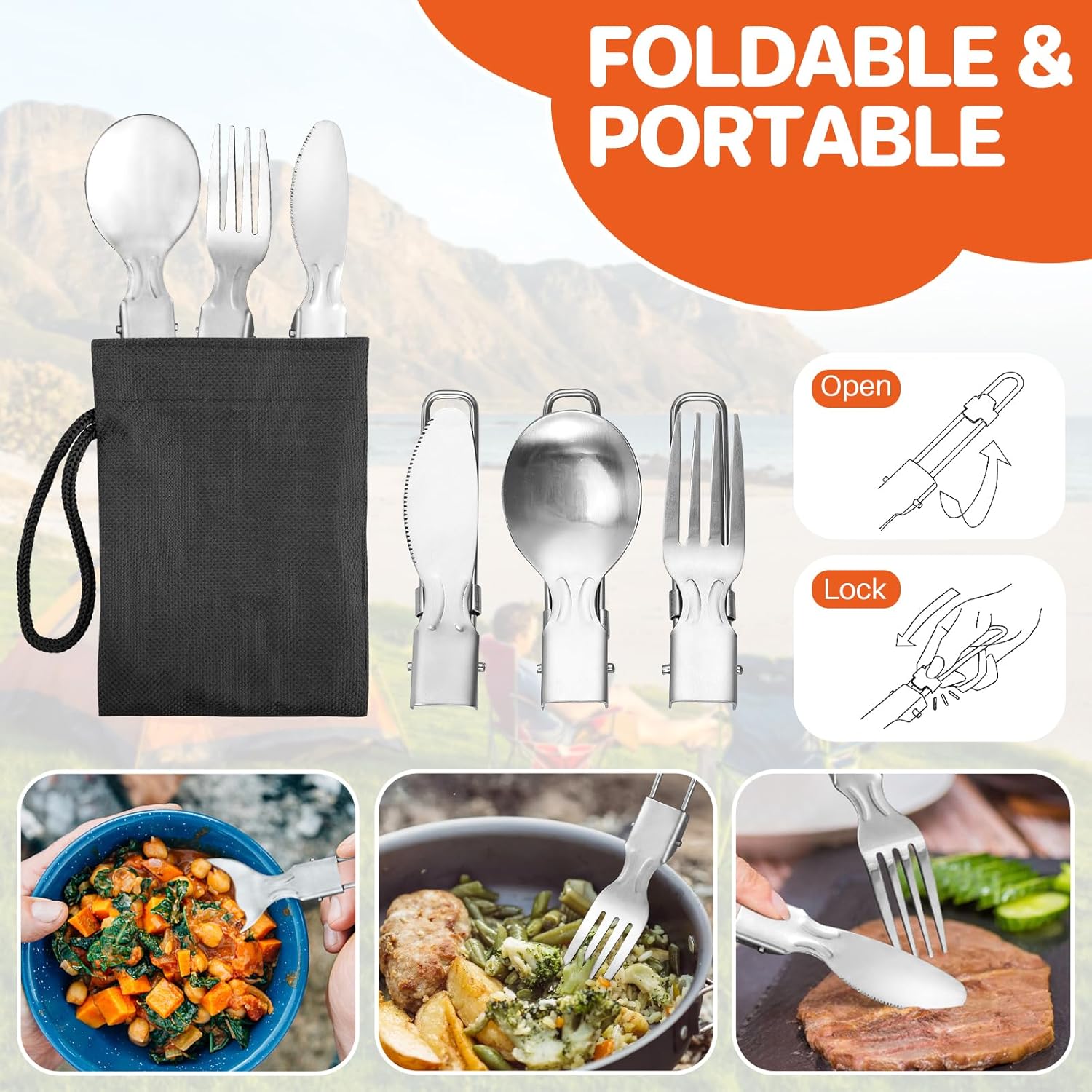 Non-Stick Camping Cookware Set – Outdoor Camping Kettle Bewertung und Preis