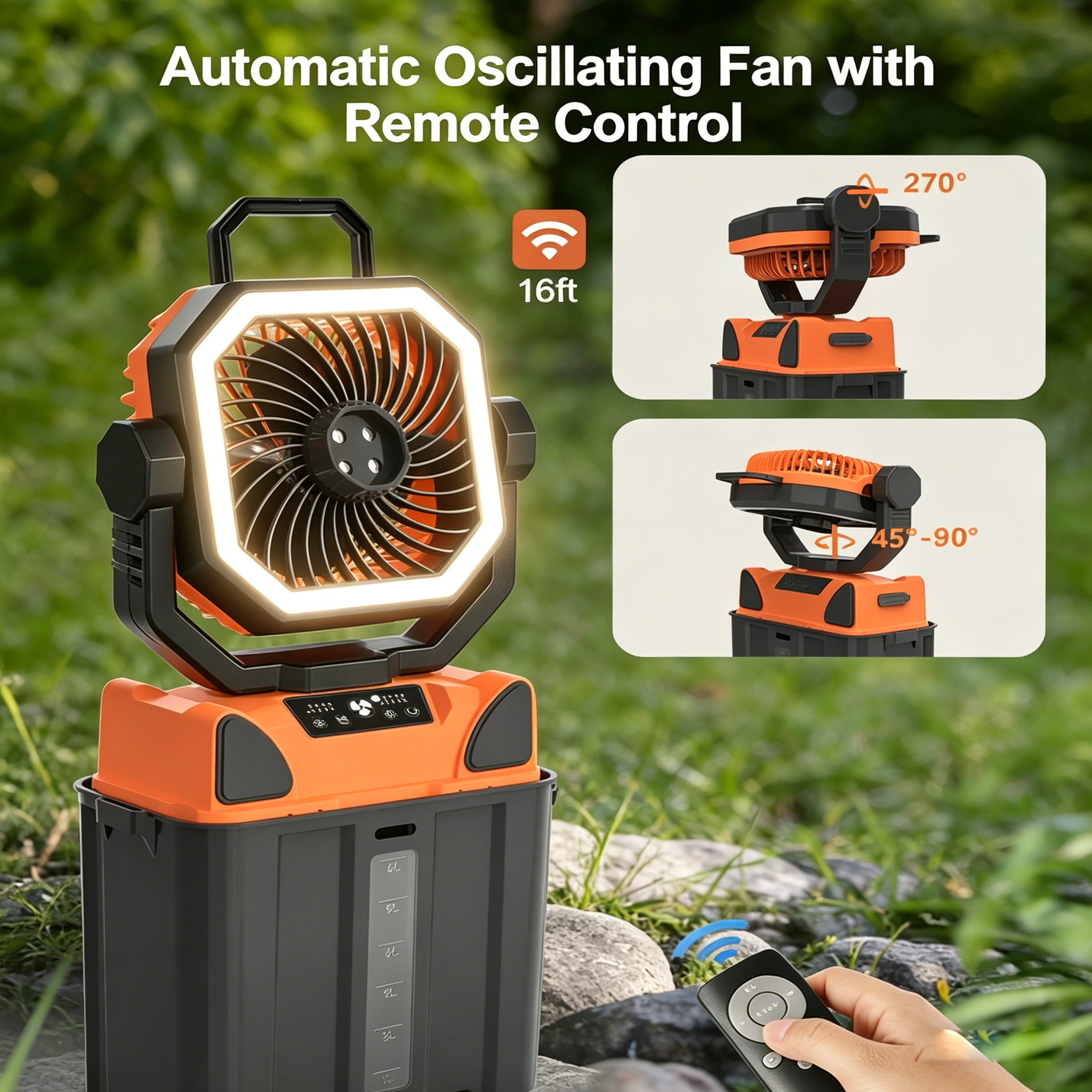 30000mAh Spray Camping Fan wit – Outdoor Camping Fan Bewertung und Preis