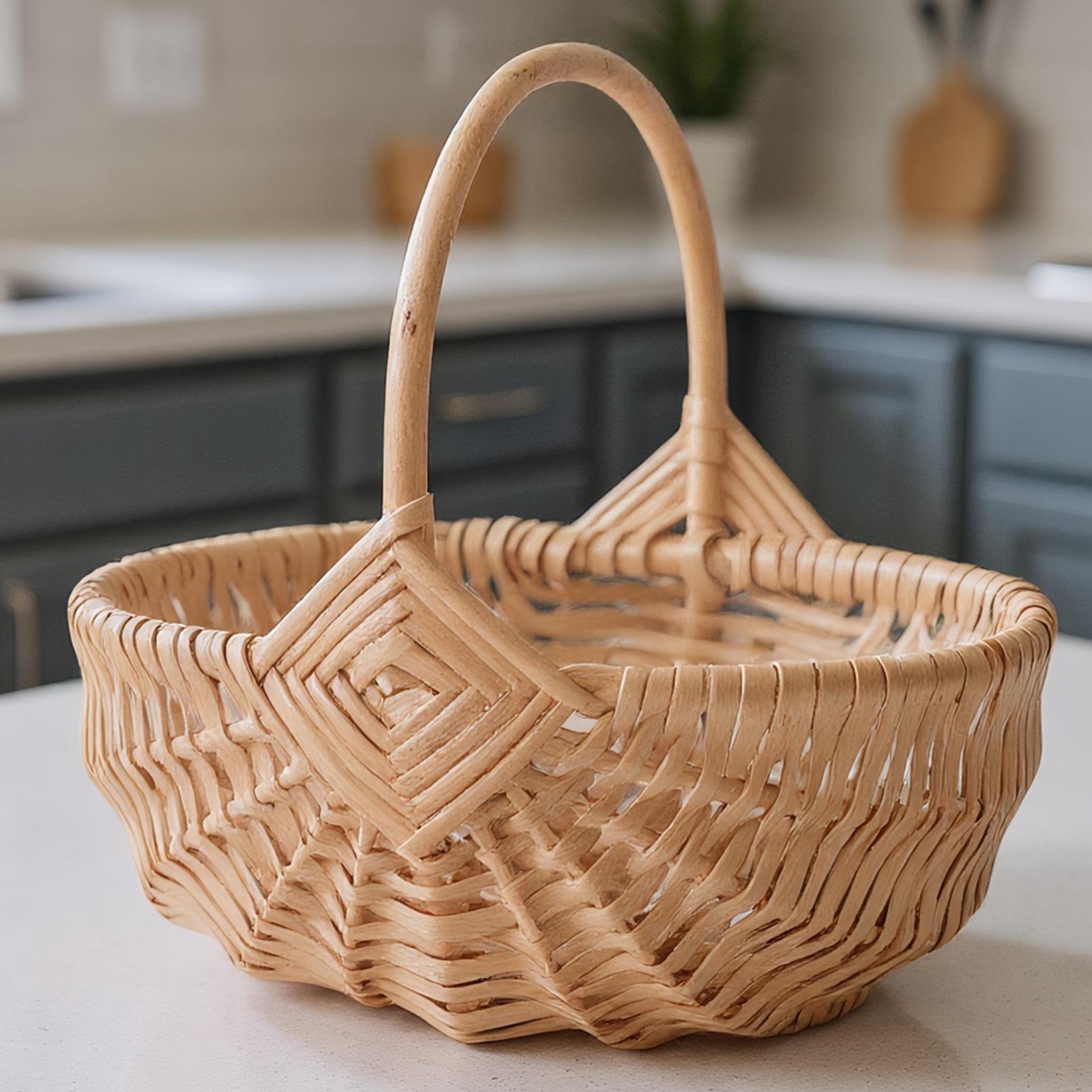 Woven Wicker Picnic Basket Wit – Outdoor Activities In Camping Bewertung und Preis