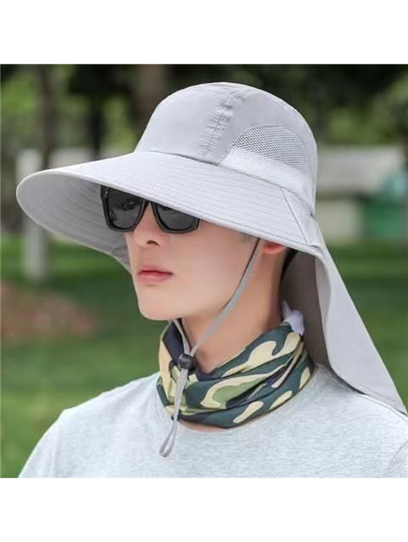 Shawl sun hat, hand washable,  – Outdoor Activities In Camping Bewertung und Preis