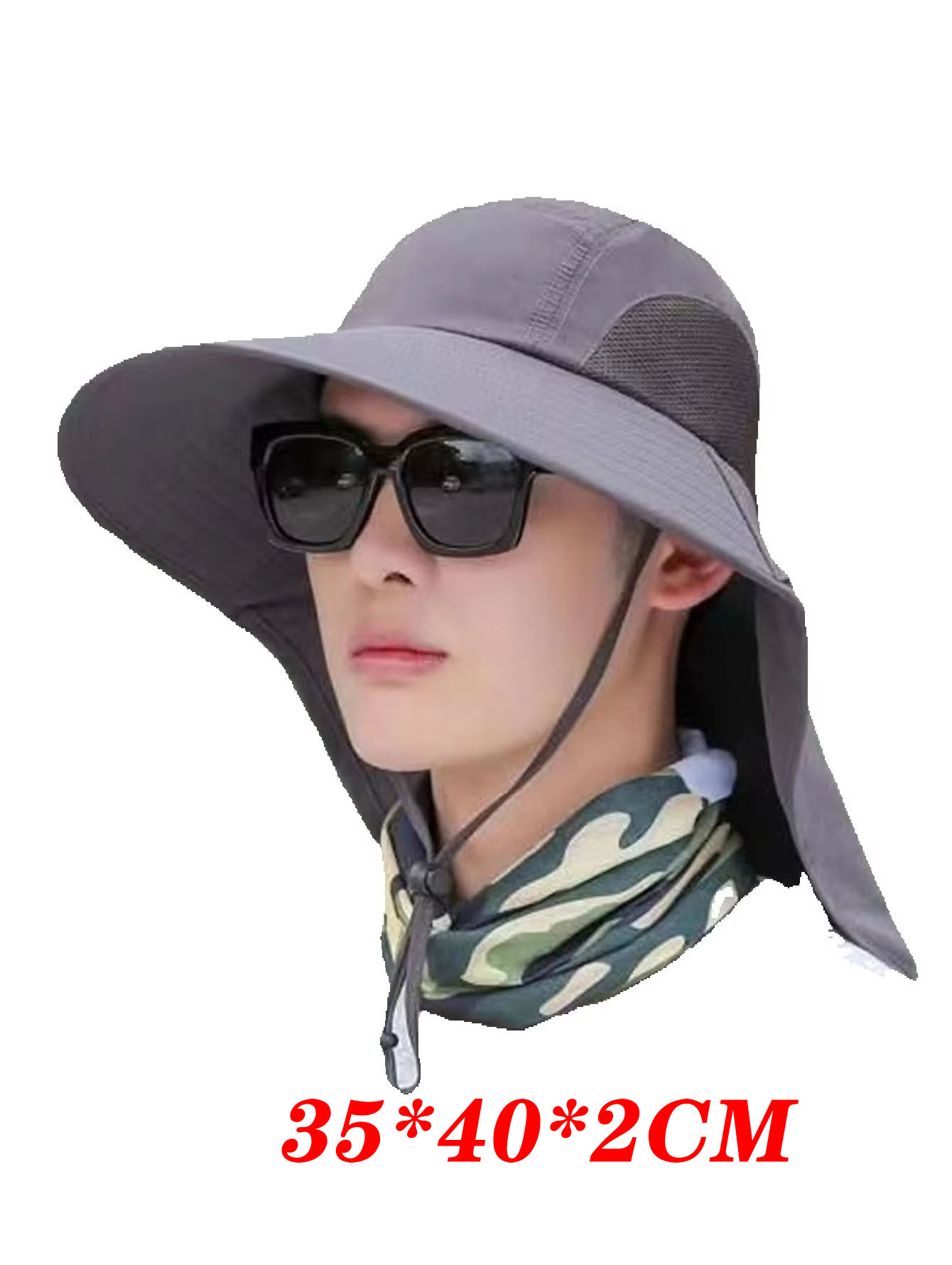 Shawl sun hat, hand washable,  – Outdoor Activities In Camping Bewertung und Preis