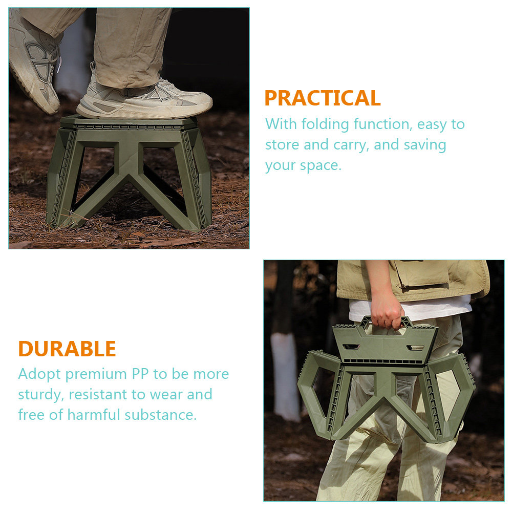 Sturdy PP Folding Stool Portab – Outdoor Activities In Camping Bewertung und Preis