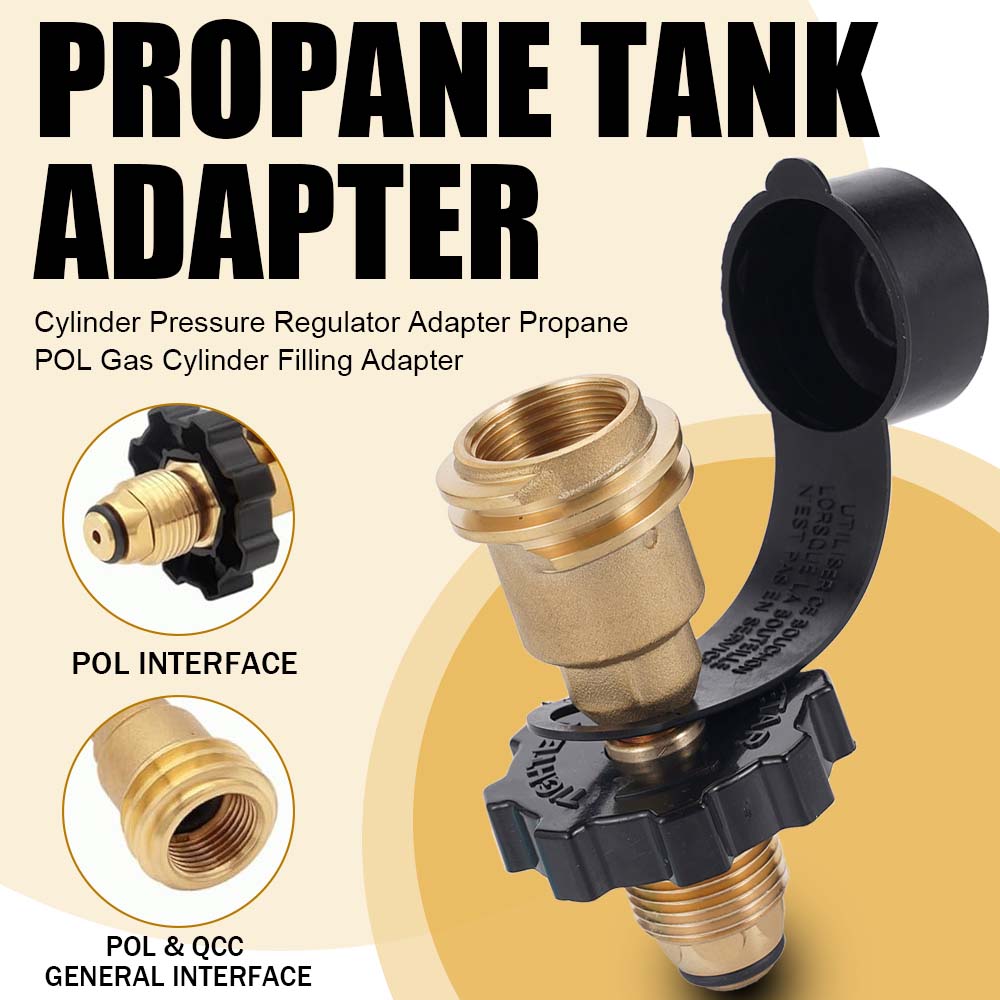 Propane POL To QCC1 Type1 Tank – Outdoor Camping Fire Pit Bewertung und Preis