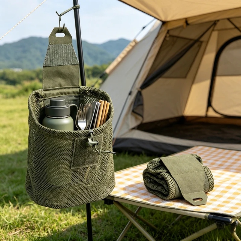 Nylon New Roll-Up Mesh Dump Po – Outdoor Camping Magazine Bewertung und Preis