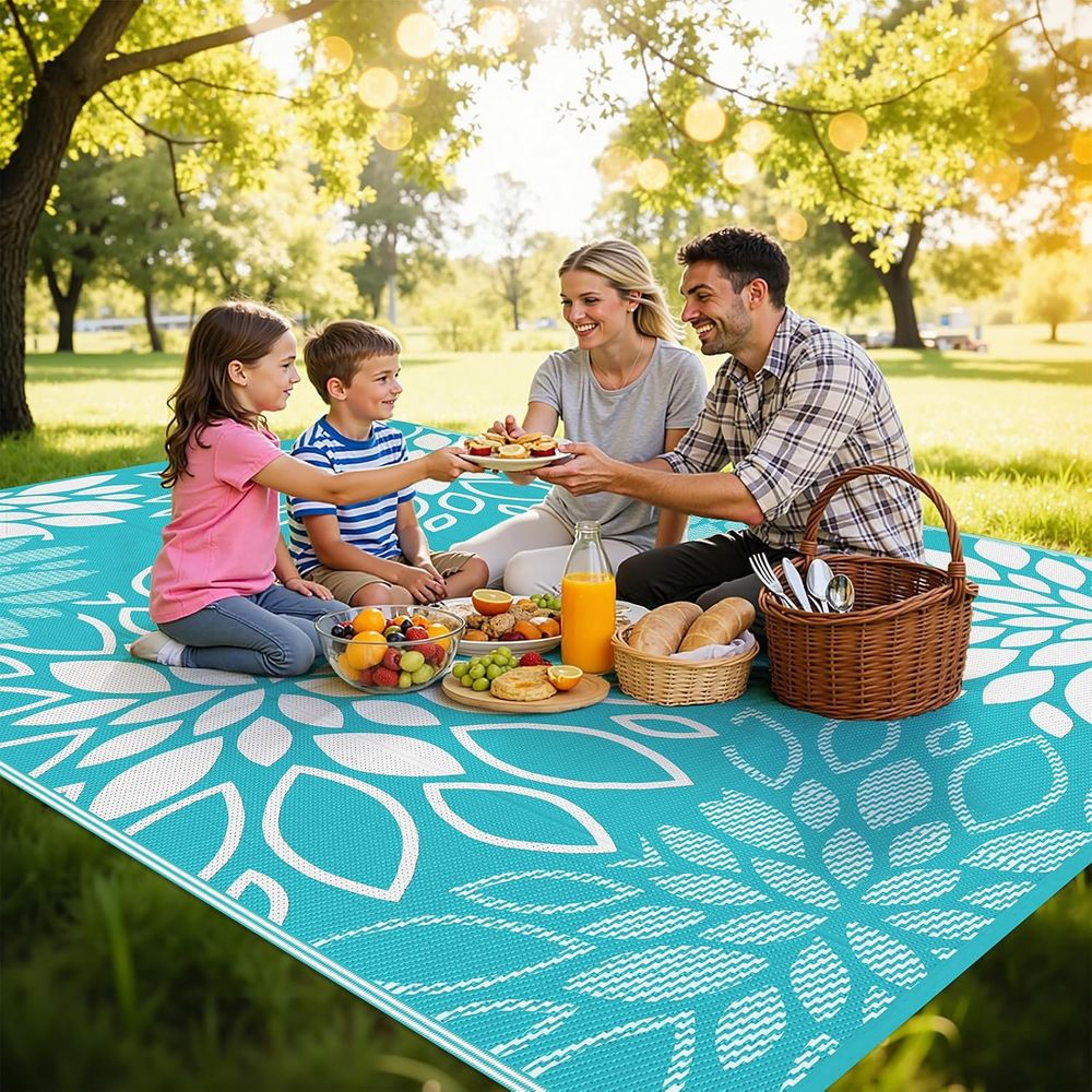Reversible Plastic Outdoor Rug – Outdoor Camping Rugs 8X10 Bewertung und Preis
