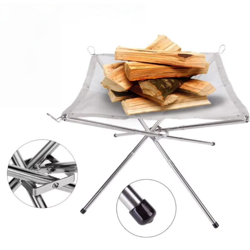 Outdoor BBQ Bonfire Rack Porta – Outdoor Camping Fire Pit Bewertung und Preis