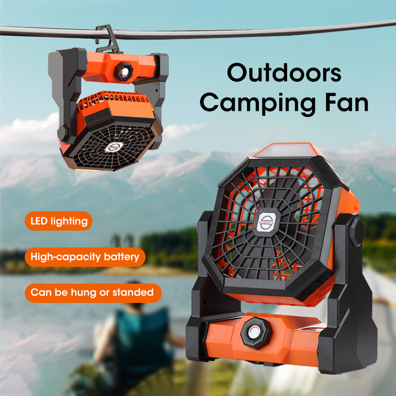 10000mAh Camping Fan with LED  – Outdoor Camping Fan Bewertung und Preis