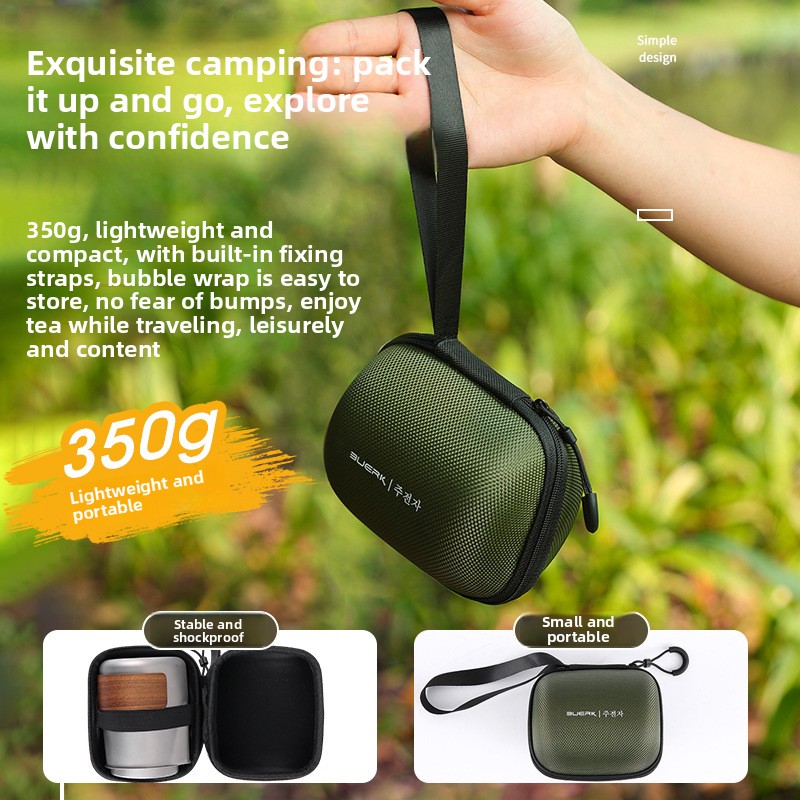 Portable Travel Tea Set with T – Outdoor Camping Kettle Bewertung und Preis