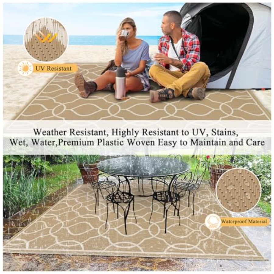 Outdoor Rug 8x10 Feet for Pati – Outdoor Camping Rugs 8X10 Bewertung und Preis