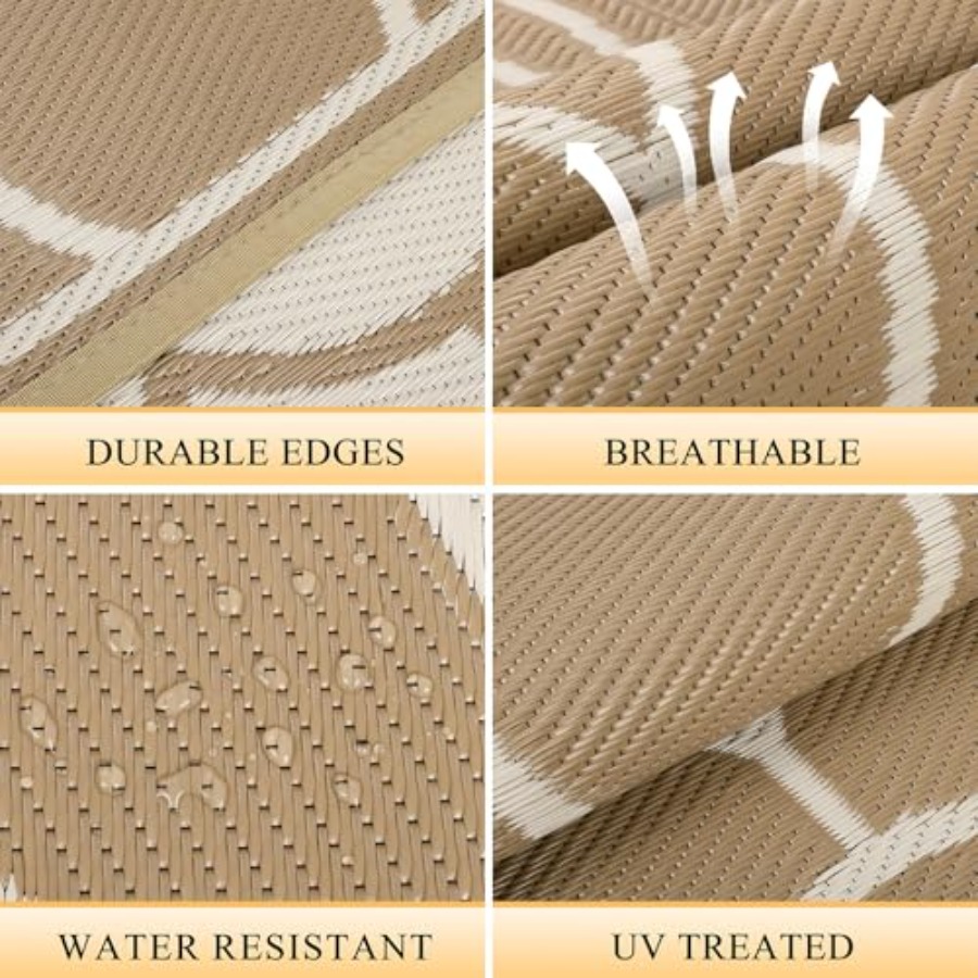Outdoor Rug 8x10 Feet for Pati – Outdoor Camping Rugs 8X10 Bewertung und Preis