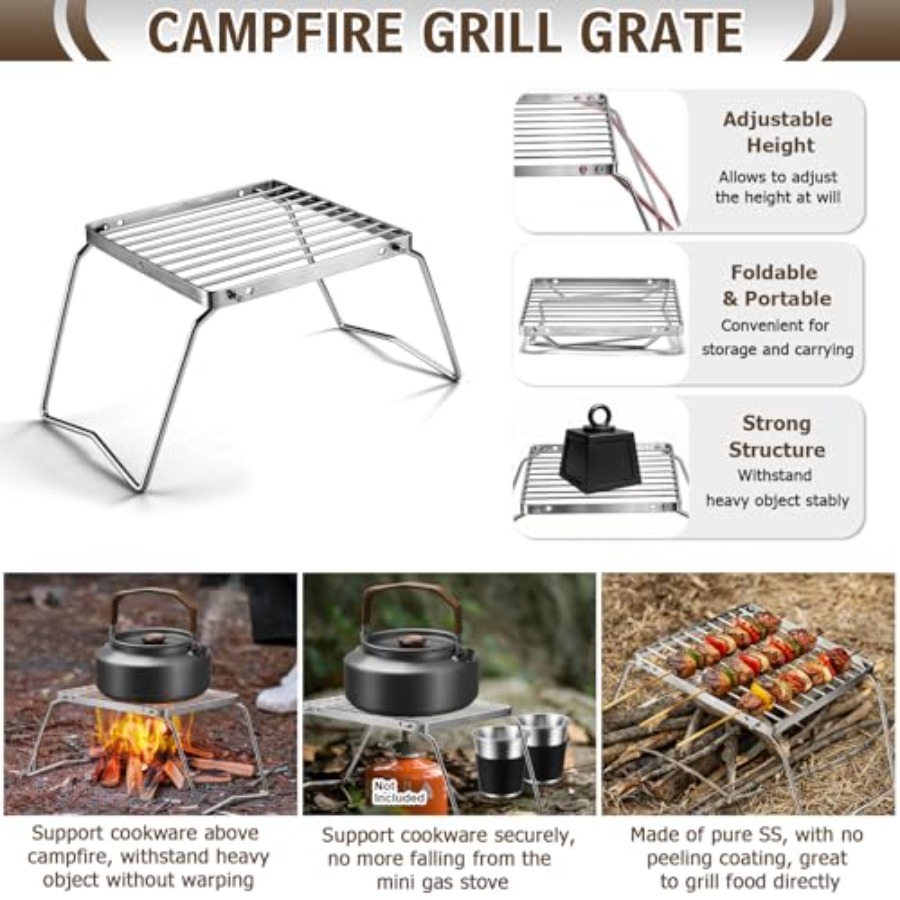 Camping cookware mess kit for  – Outdoor Camping Kettle Bewertung und Preis
