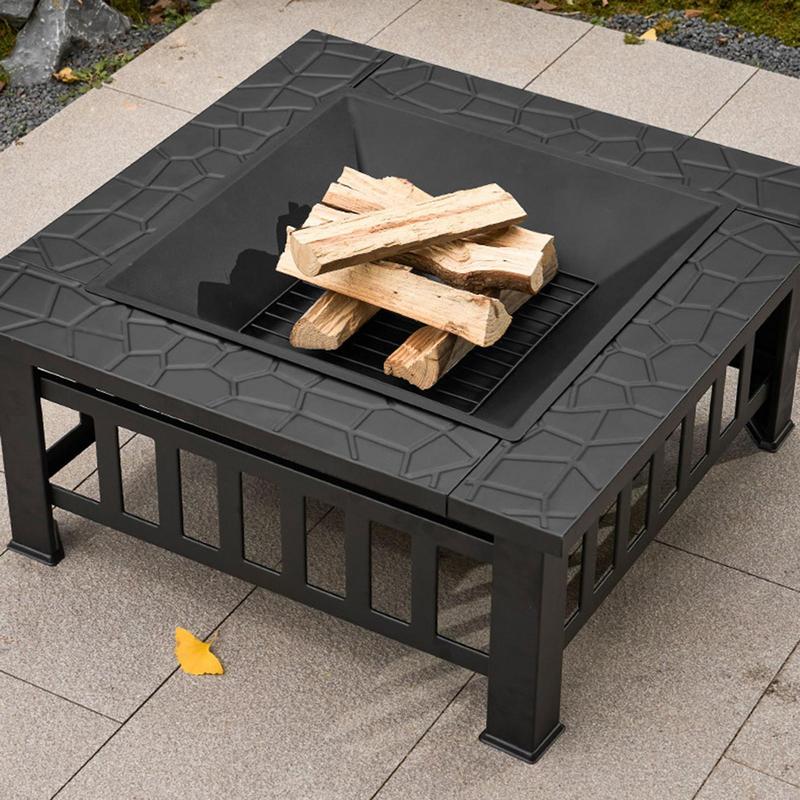 Camping Firewood Stove Square  – Outdoor Camping Fire Pit Bewertung und Preis