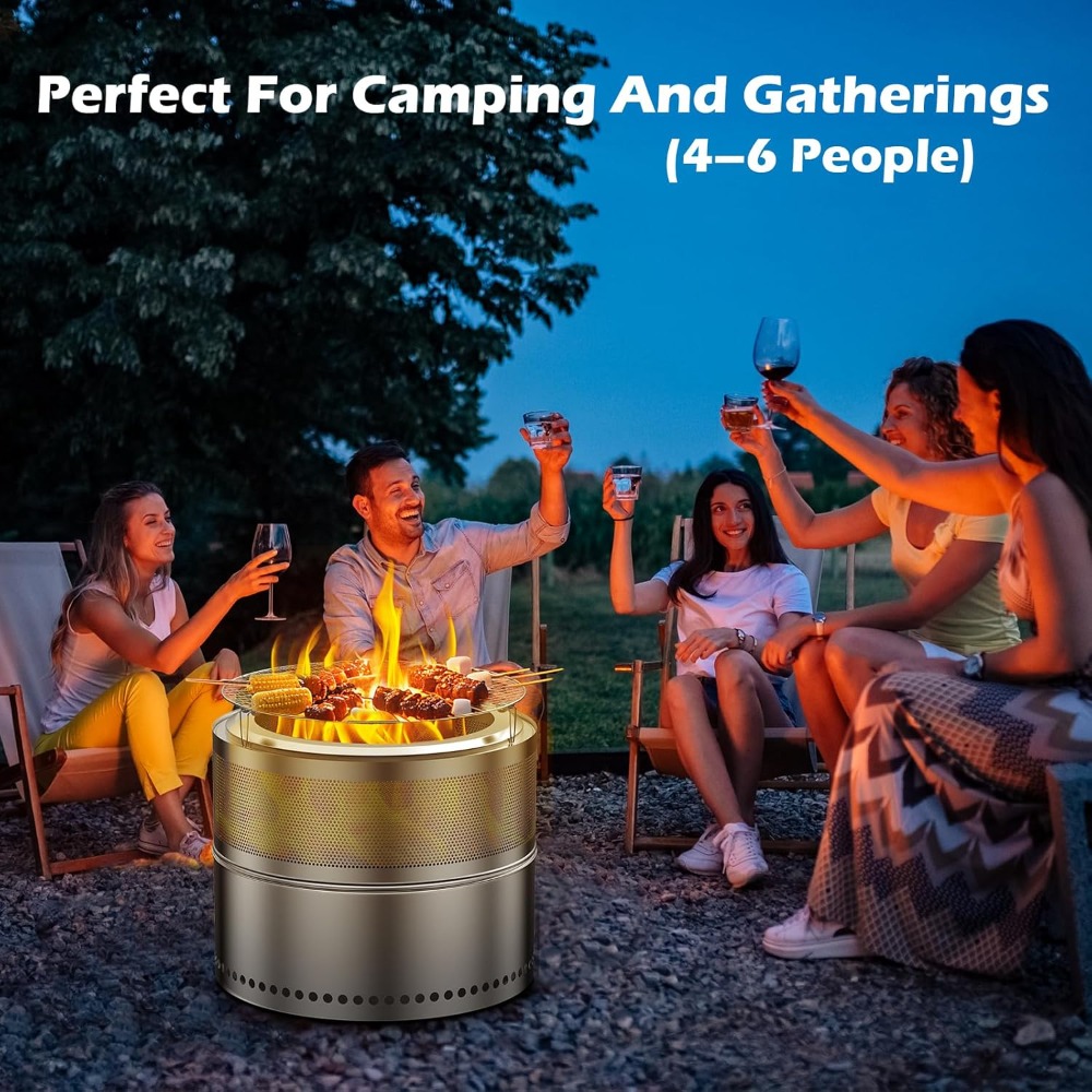 Smokeless Fire Pit Outdoor, 20 – Outdoor Camping Fire Pit Bewertung und Preis