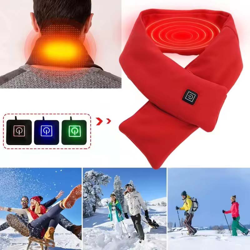USB Women Men Heating Scarf Te – Outdoor Camping Winter Bewertung und Preis