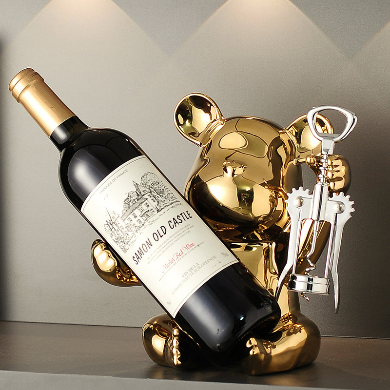 Creative Bear Wine Rack With B – Bear Canister Bewertung und Preis