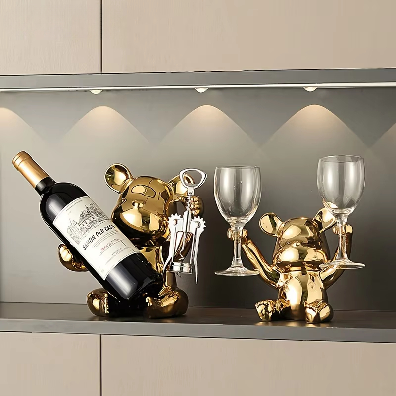 Creative Bear Wine Rack With B – Bear Canister Bewertung und Preis