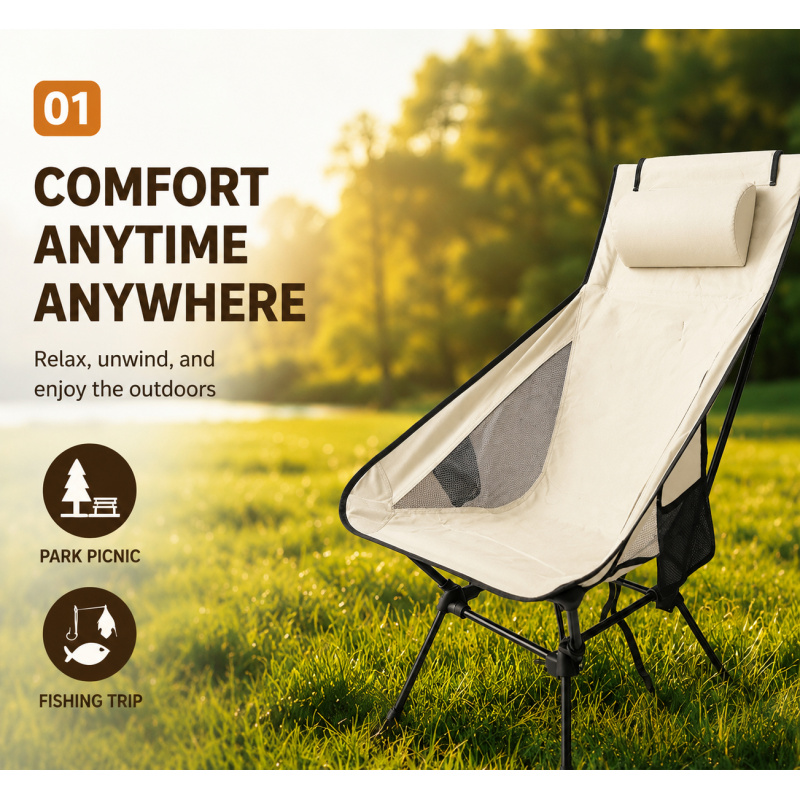 Portable Folding Camping Chair – Outdoor Camping Folding Chairs Bewertung und Preis