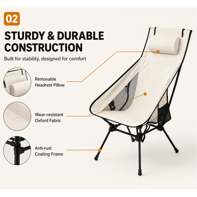 Portable Folding Camping Chair – Outdoor Camping Folding Chairs Bewertung und Preis