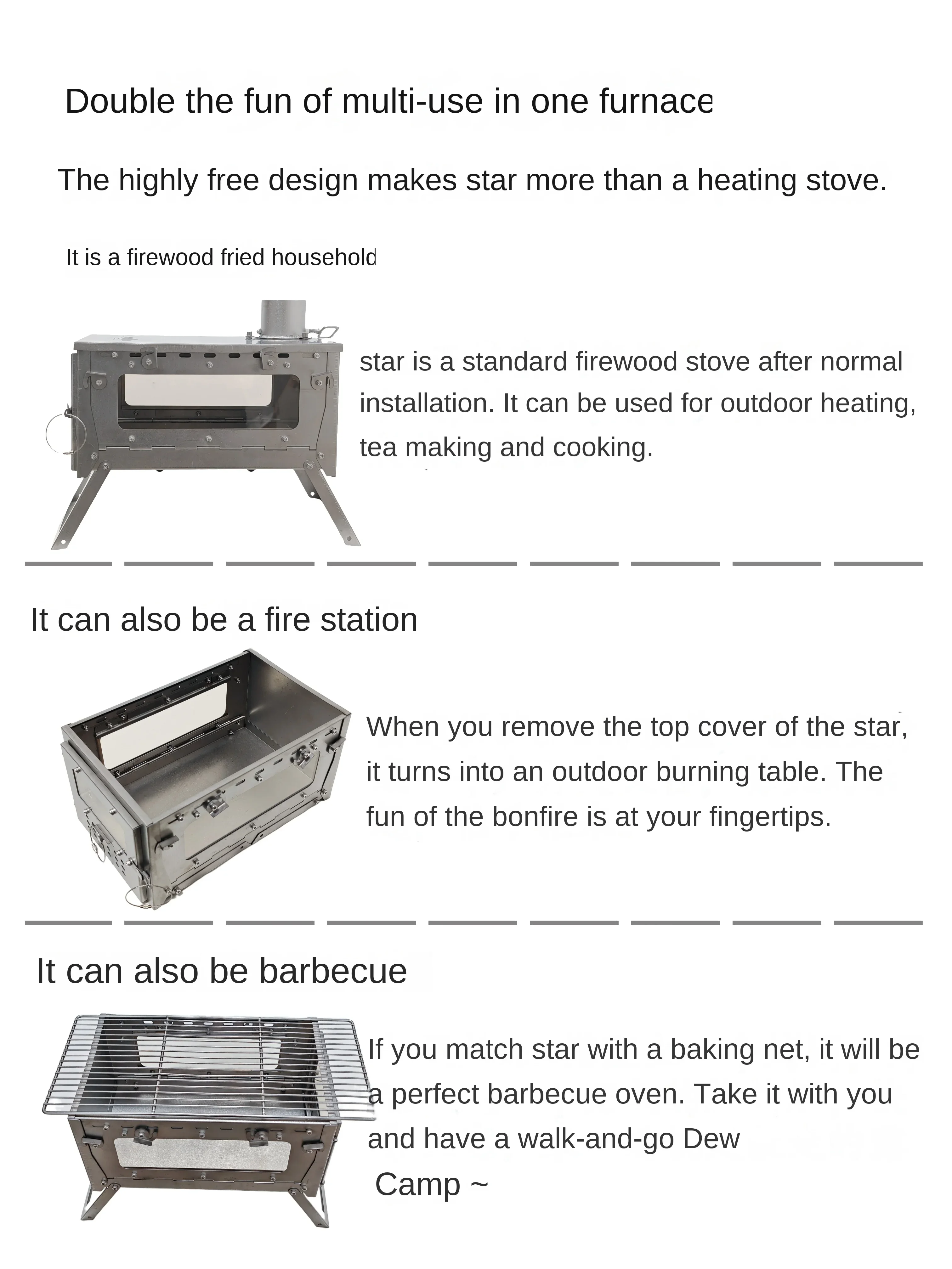 WT Star Ti Titanium Alloy Fold – Outdoor Camping Heater For Tent Bewertung und Preis