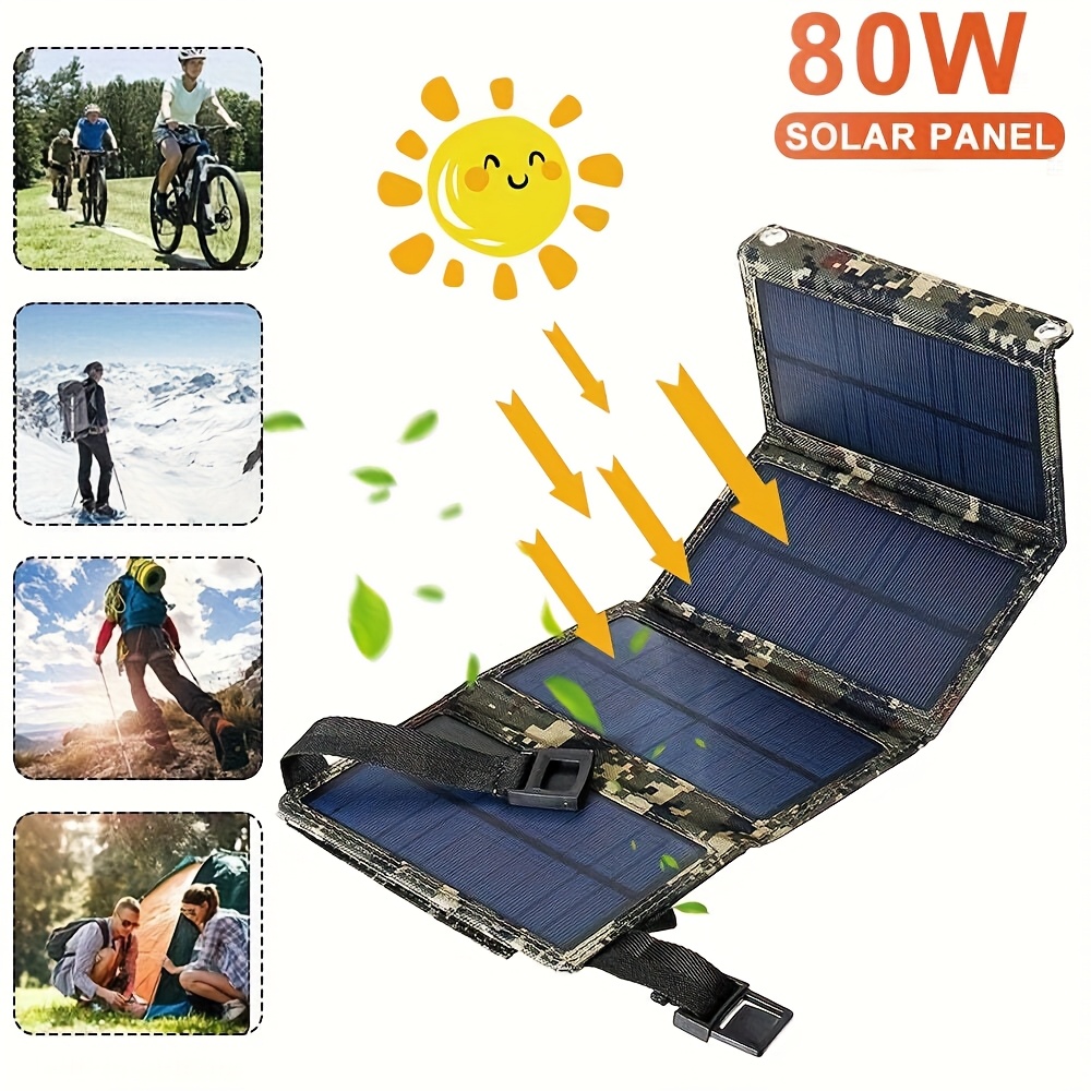 [Solar Panel] 80W Portable Fol – Outdoor Camping Bewertung und Preis