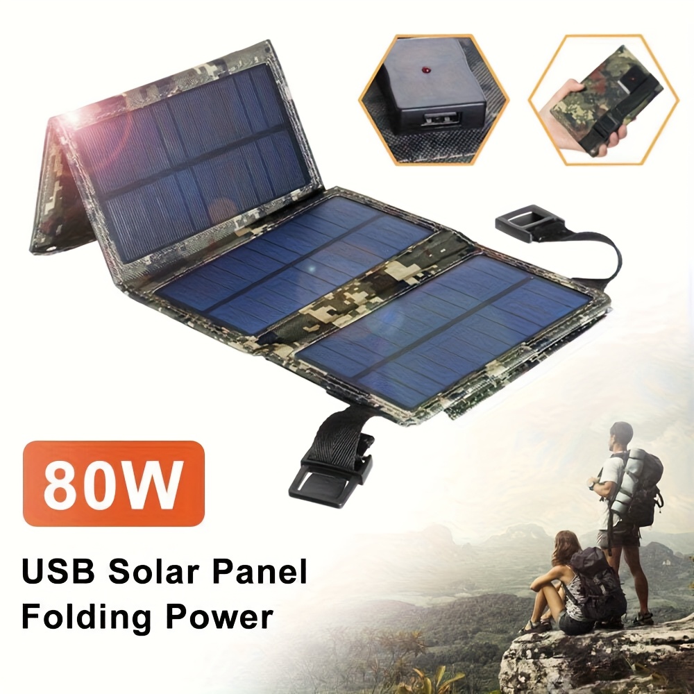 [Solar Panel] 80W Portable Fol – Outdoor Camping Bewertung und Preis