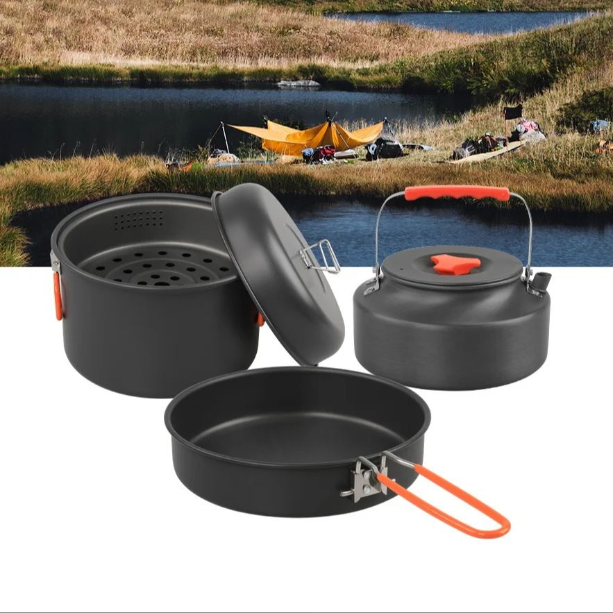 Outdoor Cookware Set Camping C – Outdoor Camping Kettle Bewertung und Preis