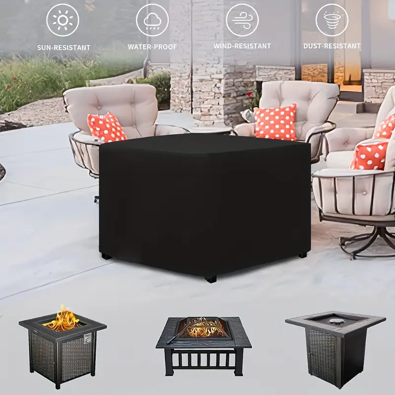 Waterproof Square Fire Pit Cov – Outdoor Camping Fire Pit Bewertung und Preis