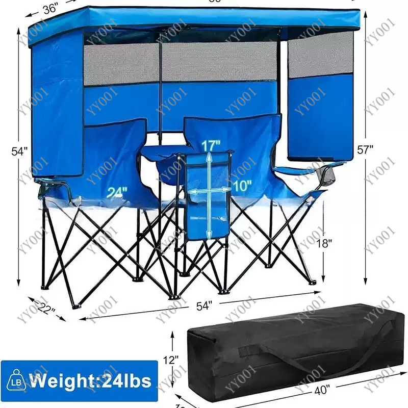 Portable Double Folding Campin – Outdoor Camping Folding Chairs Bewertung und Preis