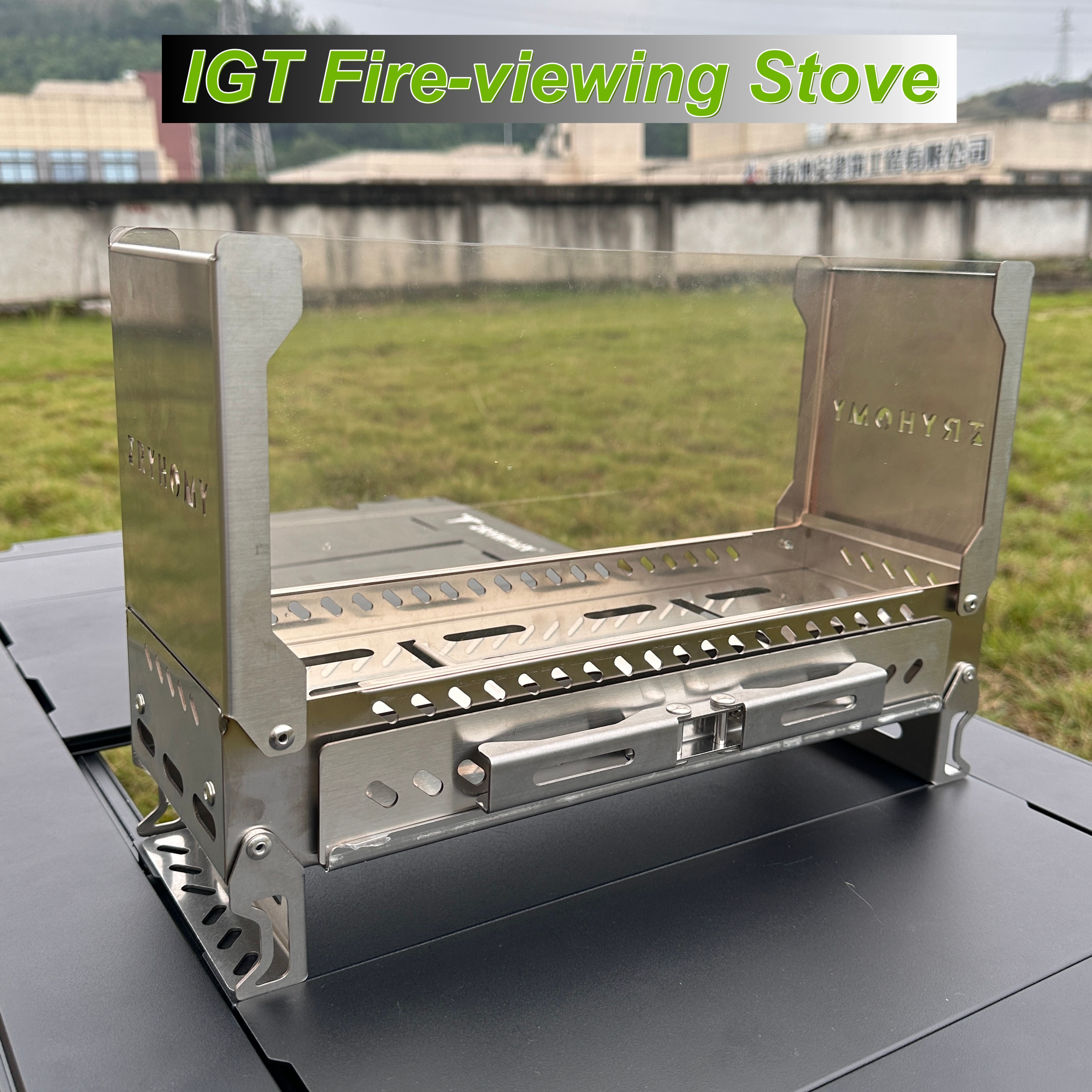 Tryhomy IGT Half-Unit Desktop  – Outdoor Camping Fire Pit Bewertung und Preis