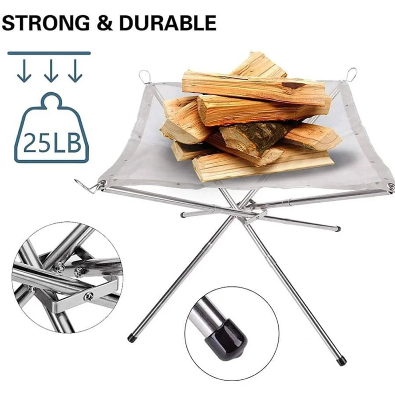 Outdoor BBQ Bonfire Rack Porta – Outdoor Camping Fire Pit Bewertung und Preis