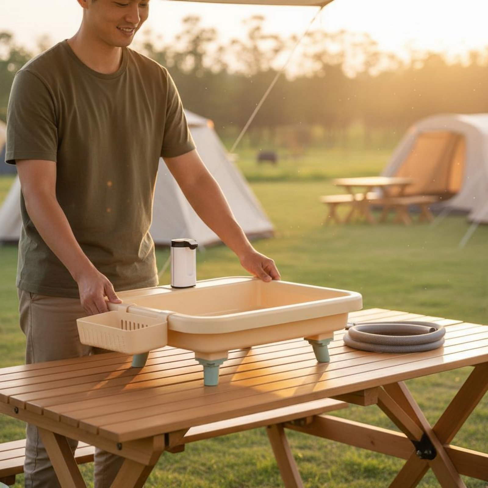 Portable Hand Washing Station  – Outdoor Camping Bewertung und Preis