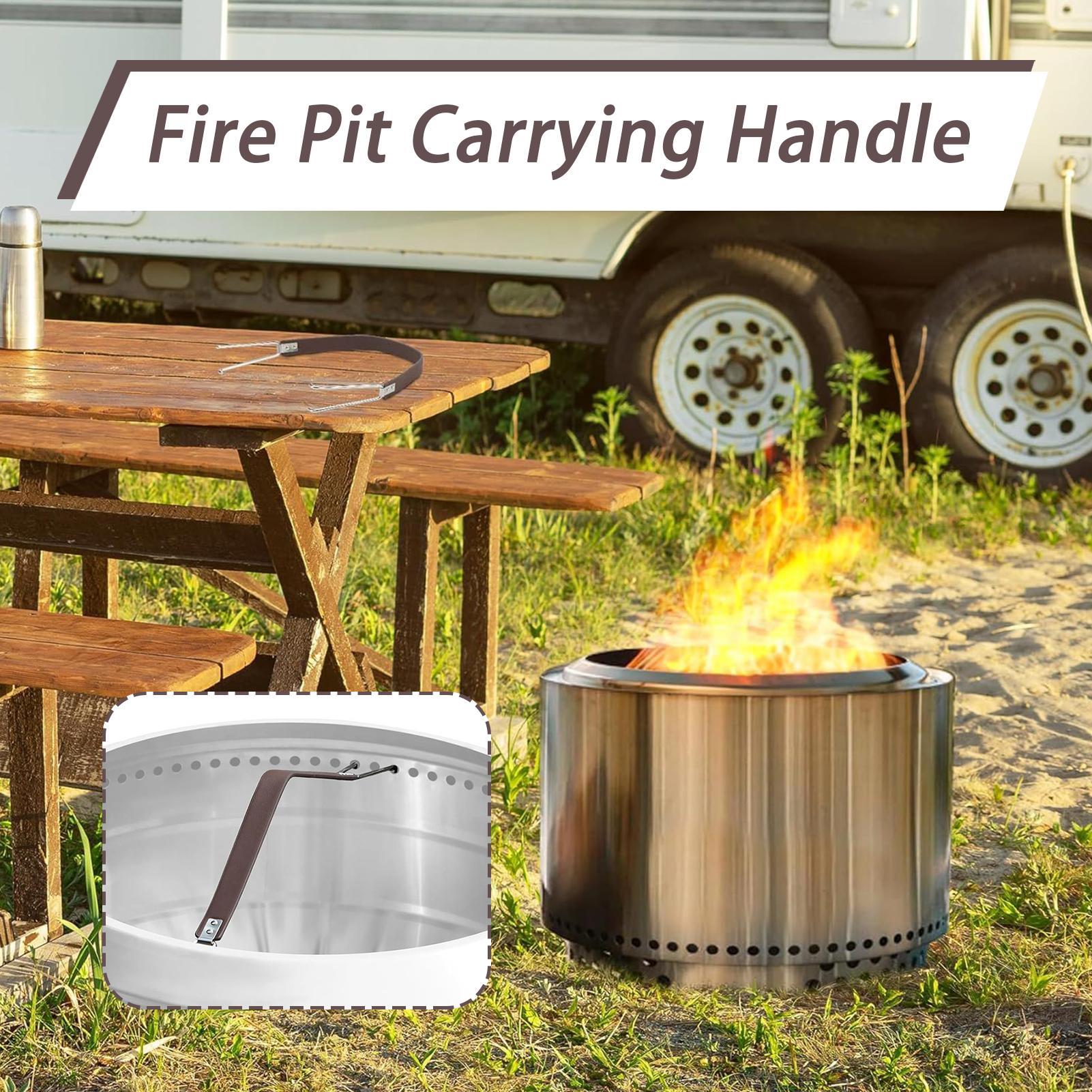 Handle for Fire Pit Lid Fire P – Outdoor Camping Fire Pit Bewertung und Preis