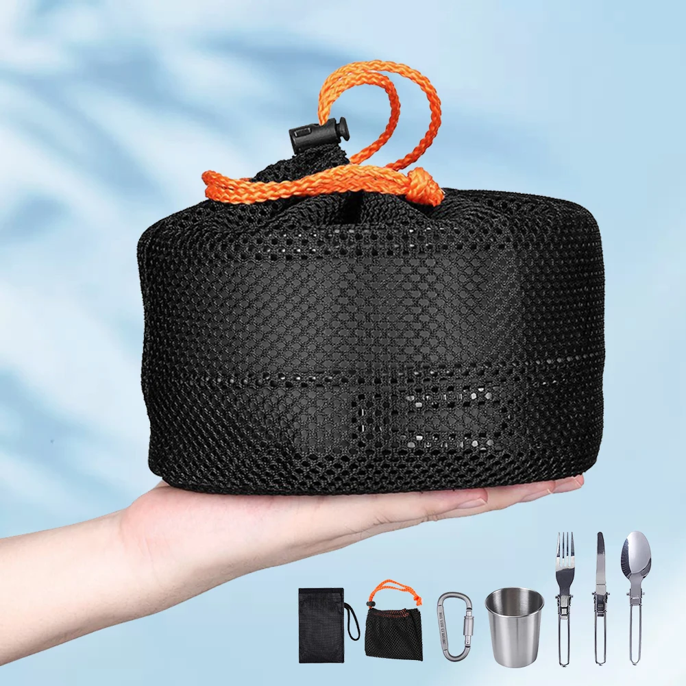 Camping Cookware Kit Kettle Po – Outdoor Camping Kettle Bewertung und Preis
