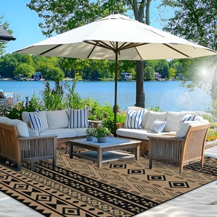 Outdoor 8x10 ft Waterproof Pat – Outdoor Camping Rugs 8X10 Bewertung und Preis